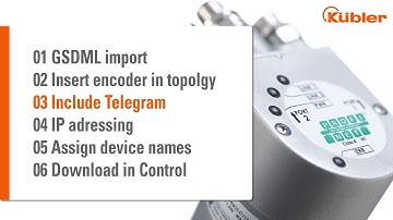 Tutorial How to integrate a ProfiNet encoder in TiaPortal