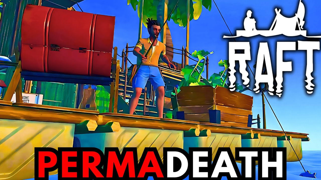 2 SURVIVORS Upgrade RAFT After A LONG Day of Questing | Raft Co-op ...
