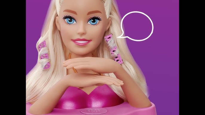 Boneca Barbie para Pentear e Maquiar - Será que conseguimos fazer um  penteado nela??? 