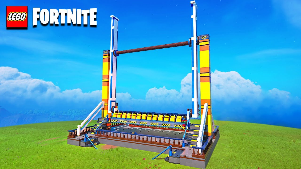 LEGO Fortnite Tutorial | Amusement Park | Top Spin