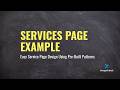 Create Professional Service Pages in Minutes | DesignOrbital Pattern Library