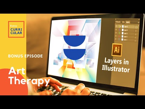 How to make  Layers and Groups in Adobe Illustrator