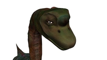 3D Dinosaur Model Brachiosaurus