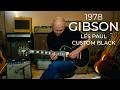 Gibson Les Paul 1978 Custom Black Lefty