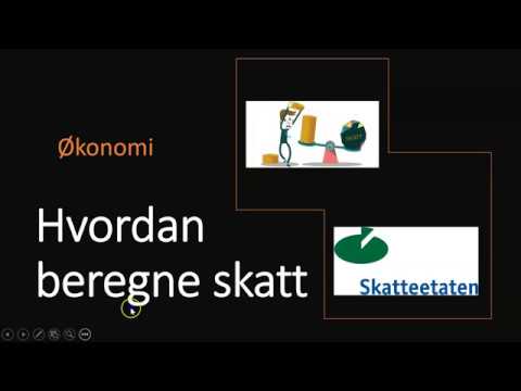 Video: Hvordan Beregne Skattebyrden