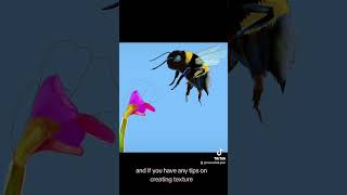 i painted a bee in procreate #procreate