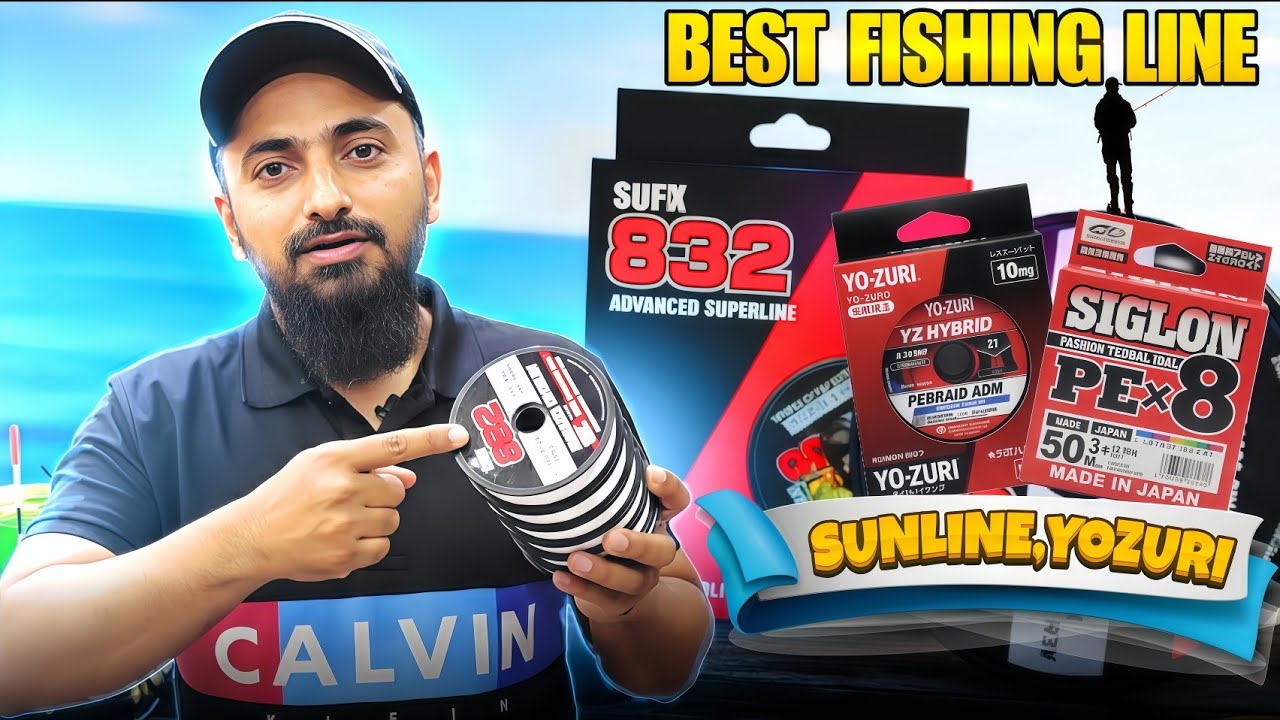 Best Fishing Line | Sufix 832 | Sunline Siglon | Yo-zuri Leader 🔥 