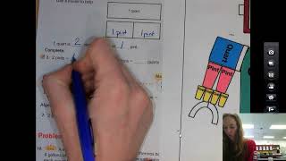 12.4 Go Math Customary Units of Liquid Volume