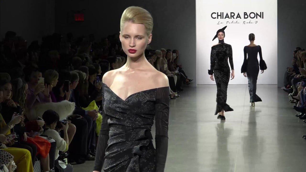 CHIARA BONI LA PETITE ROBE 4K / Fall 2019 / New York Fashion Week / FW2019 / NYFW Fashion Show