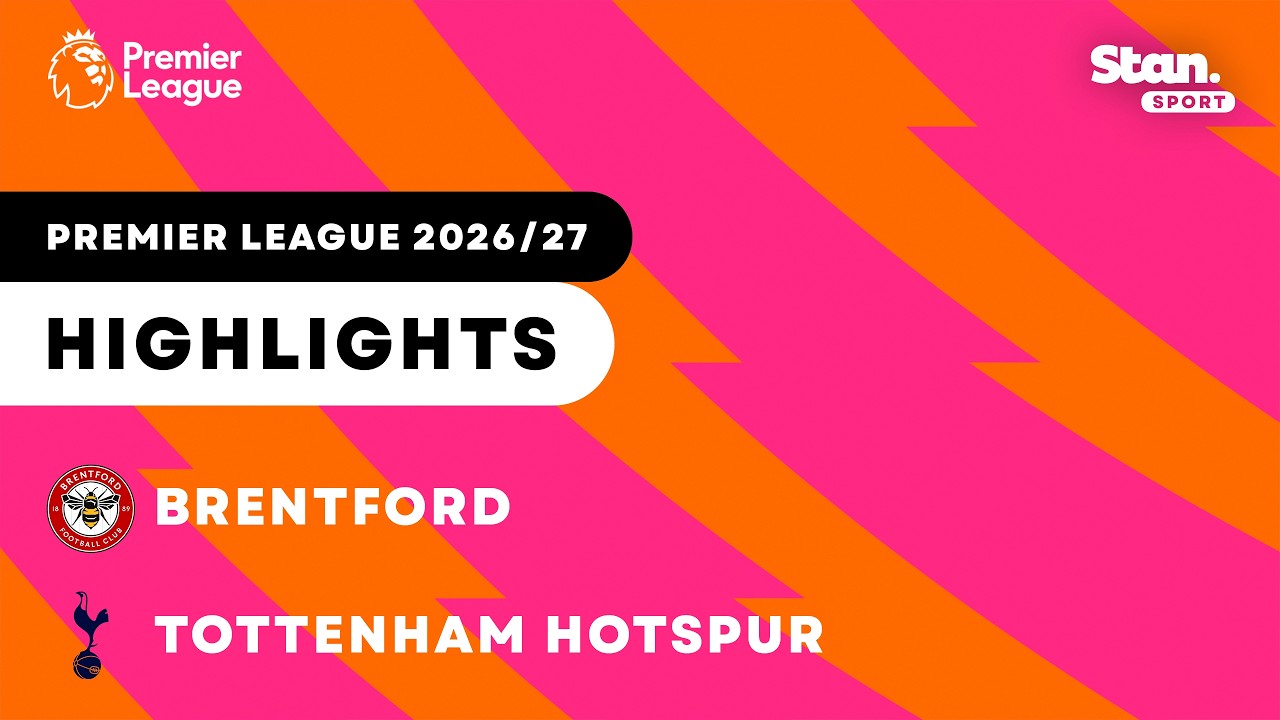 Brentford v Tottenham Hotspur | Highlights | Premier League 2026/27