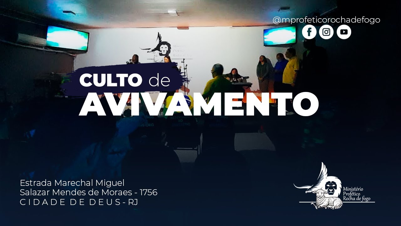 INAUGURAÇÃO AVIVAMENTO SÃO PAULO - CULTO DAS 18H 