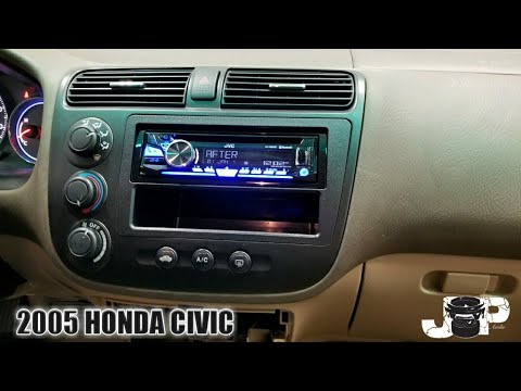 2005 Honda Civic Radio Removal