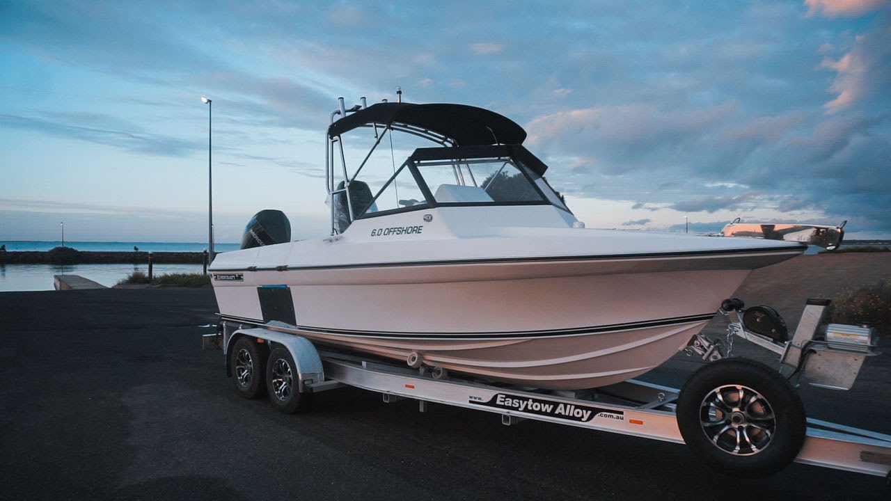 Edencraft 6.0m Offshore fitted with a 300hp Mercury V8 Outboard!