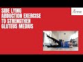 Side lying hip abduction exercise to strengthen Gluteus Medius