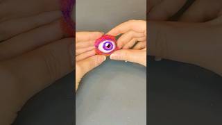 Finally stopped ignoring my felting supplies and busted out this eyeball! #weirdart #handmade