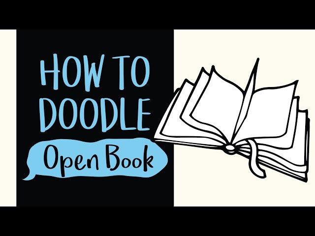 Open book with drawing on background #Ad , #sponsored, #book#Open