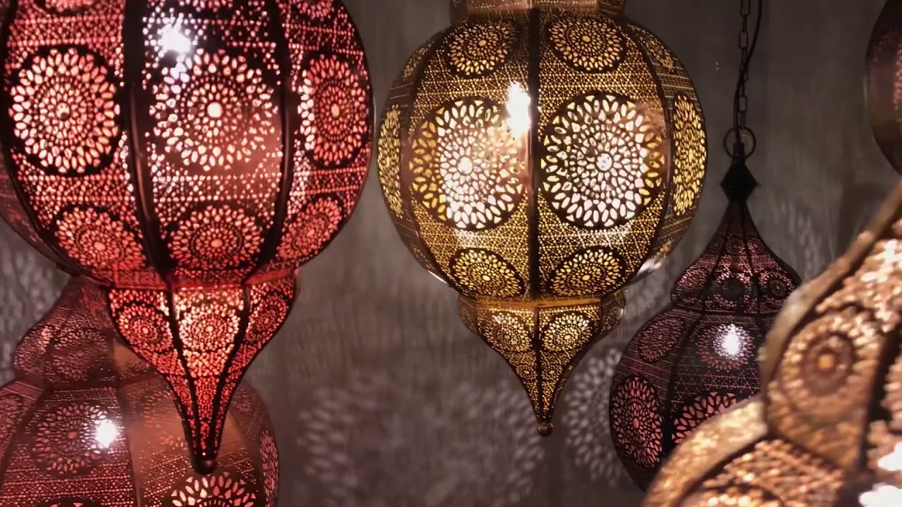 Marokkaanse 1001nacht sprookjes lampen met oosterse sfeer