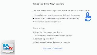 How To Fix Hive Heating Schedule Not Working – Programming & Sync Guide