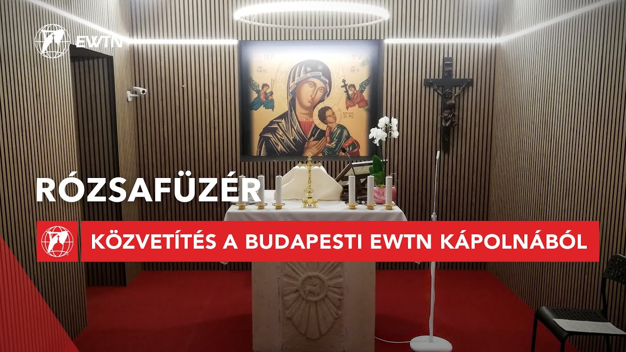 Rózsafüzér imádság - közvetítés az EWTN kápolnából 2026.01.15.