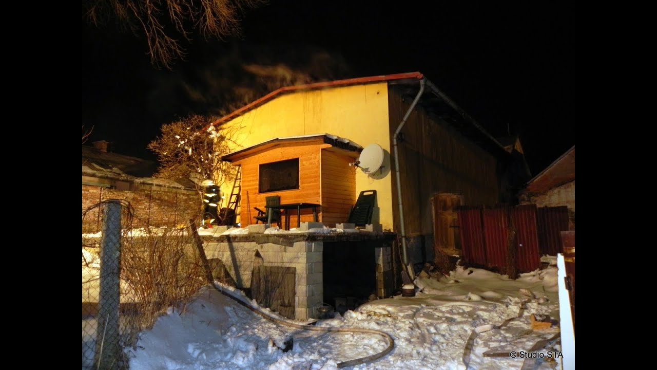 Požár Restaurace u Koně Železníka ve Světlé Hoře