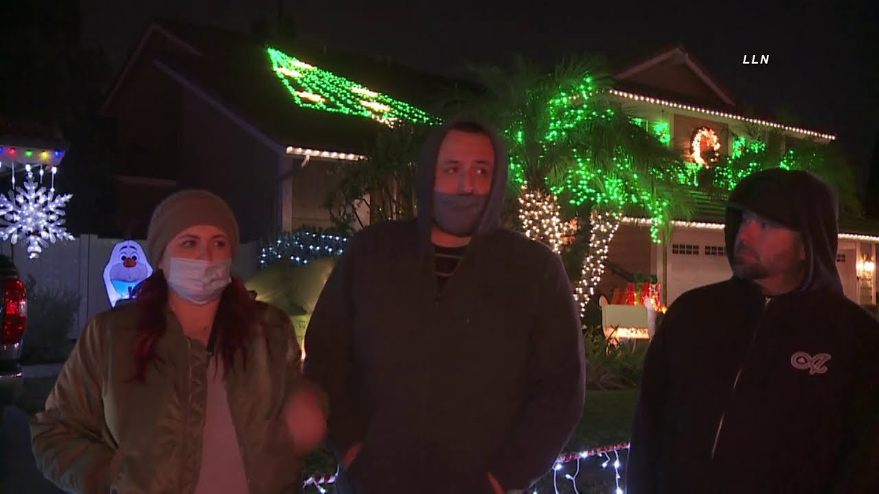 XMas Lights Visitors BREA, CA YouTube