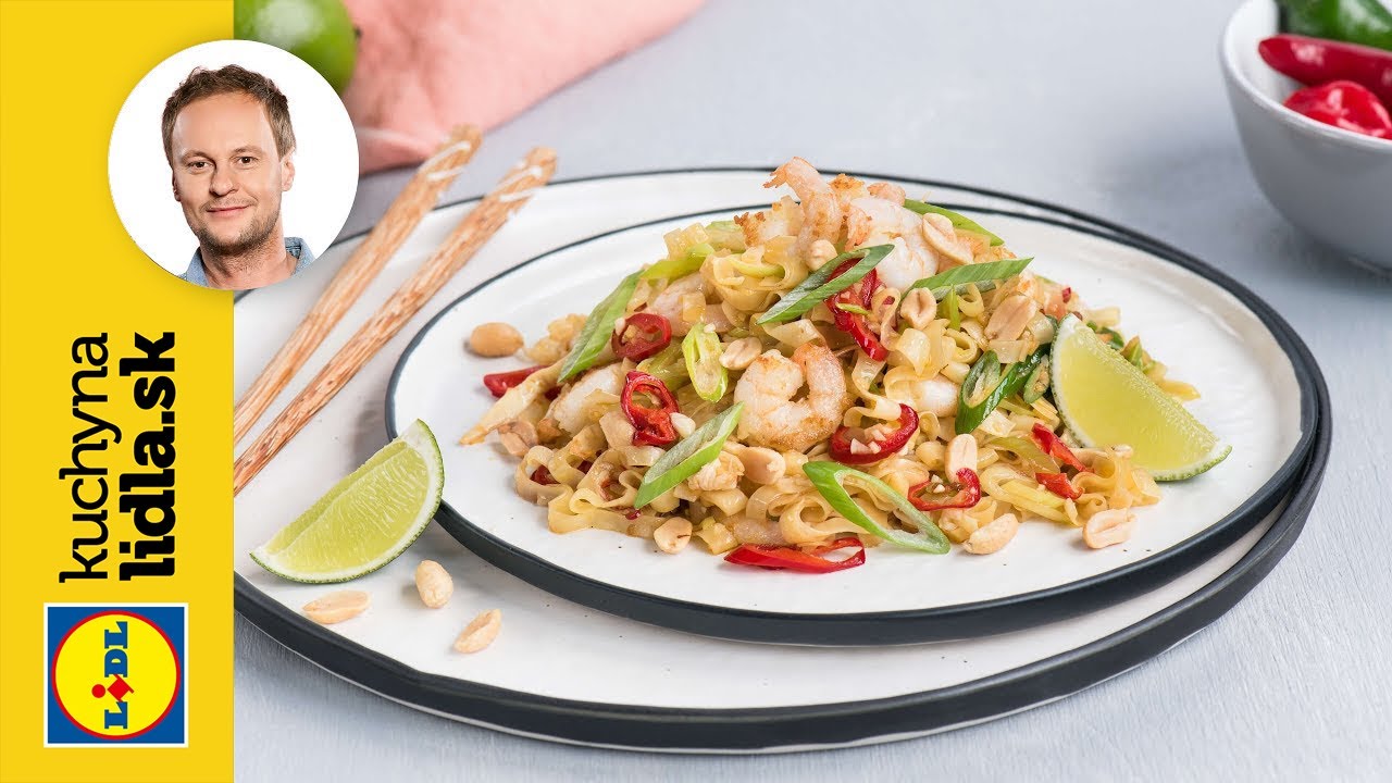 Ázĳské cestoviny s krevetami - Marcel Ihnačák - recepty kuchynalidla.sk