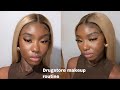 Drugstore full face makeup tutorial on darskin talk through start to finish detailed