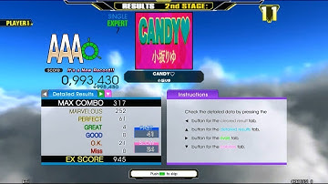 [SM5/DDR A] CANDY❤ Expert Mode Great Full Combo AAA