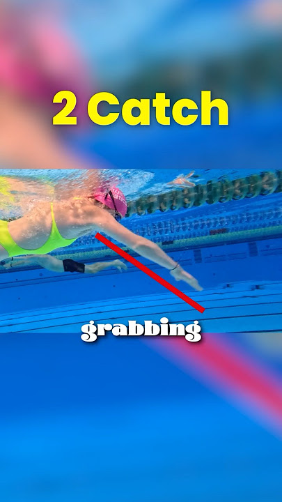 4 Stages of Freestyle Swimming Stroke 🏊‍♀️ #swimming #swimmingtips