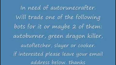 Rsbots auth codes runescape