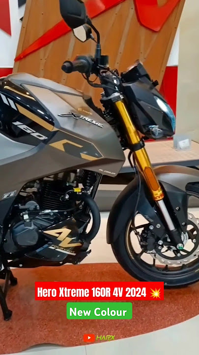Hero Xtreme 160r 4v New Colour Options 2024 😍 #shorts #biker #heroxtreme160r4v #heroxtreme160r