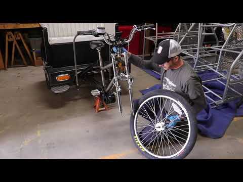 front wheel for pedicab