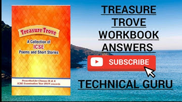 TREASURE TROVE WORKBOOK ANSWERS|| 2020.
