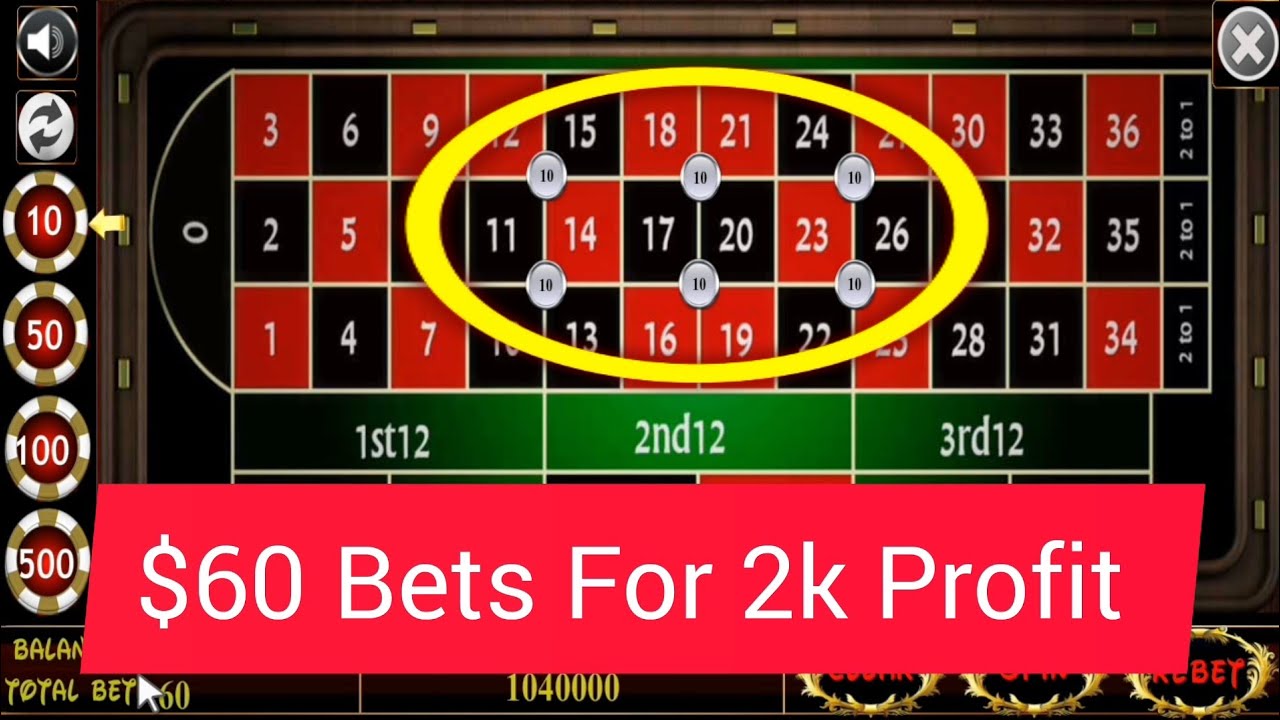 🙃 60 Bets Help to Make 2000 Profit at Roulette YouTube
