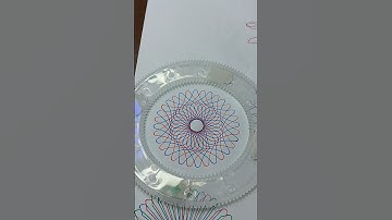 How many rotation in this video? #shorts #035 #spirograph #satisfying #asmr #awesome