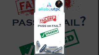 PASS FAIL Trick 🔥 #excel #microsoft #shorts #shortcut