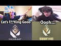 TenZ got 1st Time RADIANT vs 12th Time RADIANT Reaction