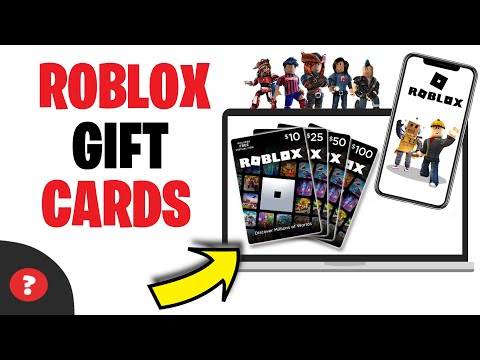 Jak POUŽÍT DÁRKOVOU KARTU v ROBLOXU | Návod | ROBLOX – Gift Card / Telefon / Počítač
