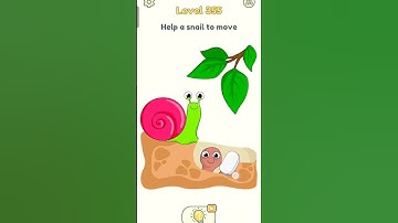help snail to move 🤔 DOP2 GAMEPLAY level 355 #dop2 #madlove #trending #ytshorts