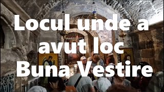 Locul unde a avut loc Buna Vestire ( Biserica Sfantul Arhanghel Gavriil din Nazaret )