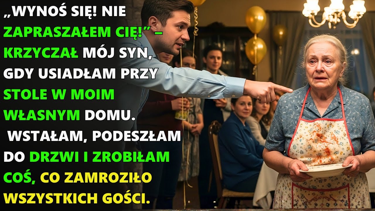 „Wynoś się z mojego domu” — krzyknął mój syn…Ja wyciągnęłam AKT WŁASNOŚCI.Cisza zapadła natychmiast