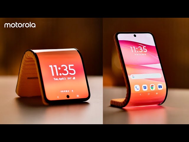 Motorola Flexible Smartphone - Hands On Video - YouTube