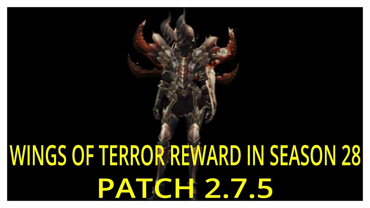 WINGS OF TERROR REWARD IN SEASON 28 YouTube