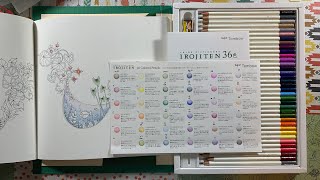 Tombow Irojiten Colored Pencil 36 Set Dictionary Review