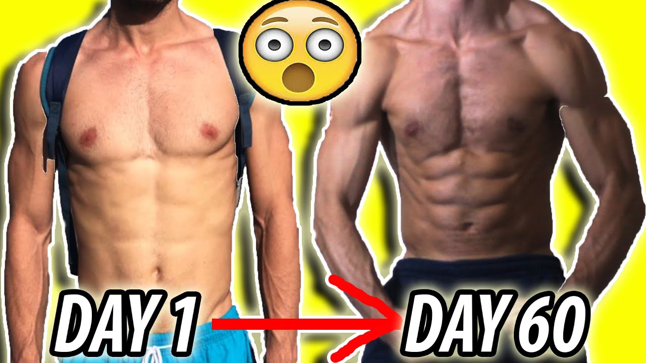 200 push-ups a day for 60 days challenge | Body transformation result ...