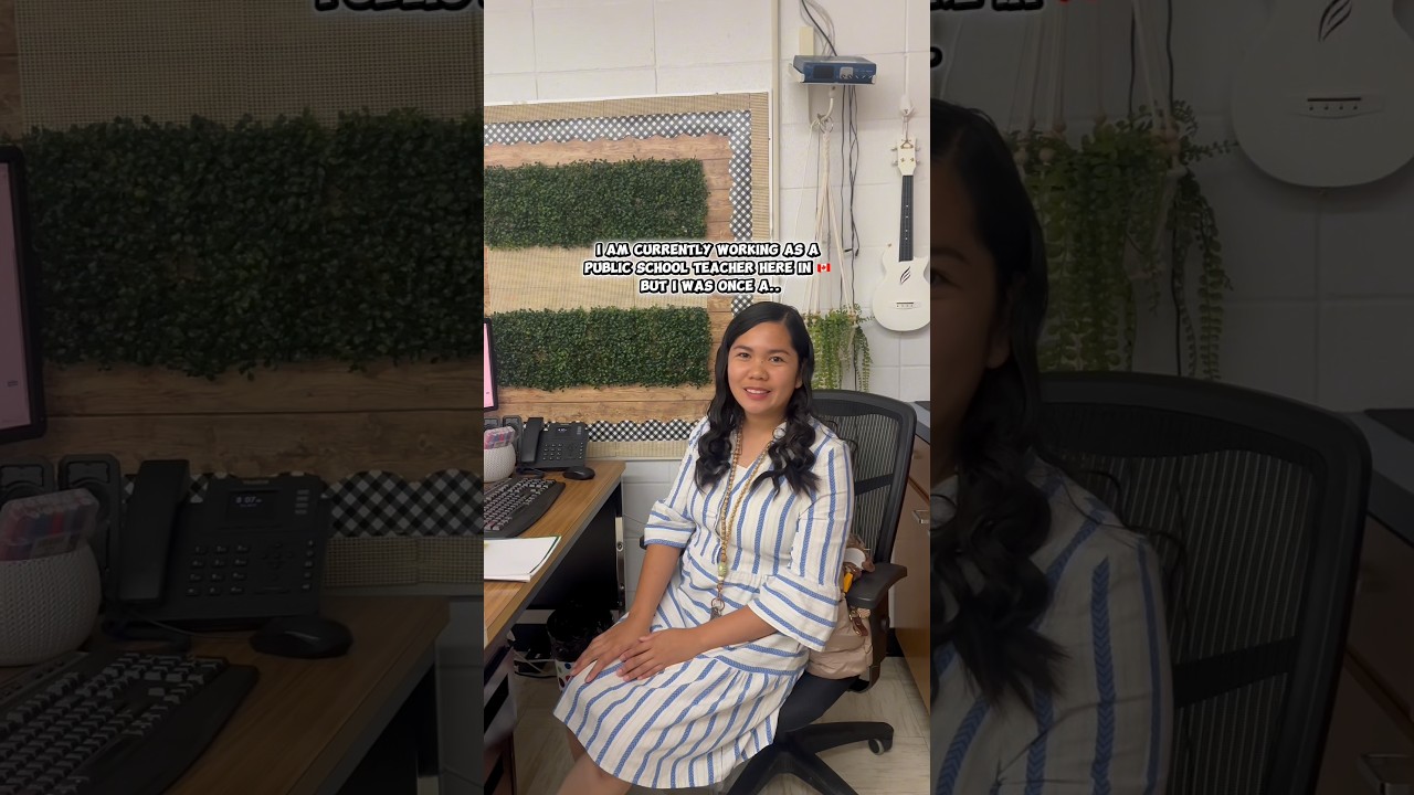 Сейчас я работаю учителем в государственной школе здесь, в Канаде 🇨🇦, но когда-то я был…