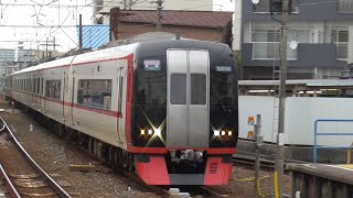 名鉄2200系2232F+9107F 166レ快特豊橋 本笠寺駅通過