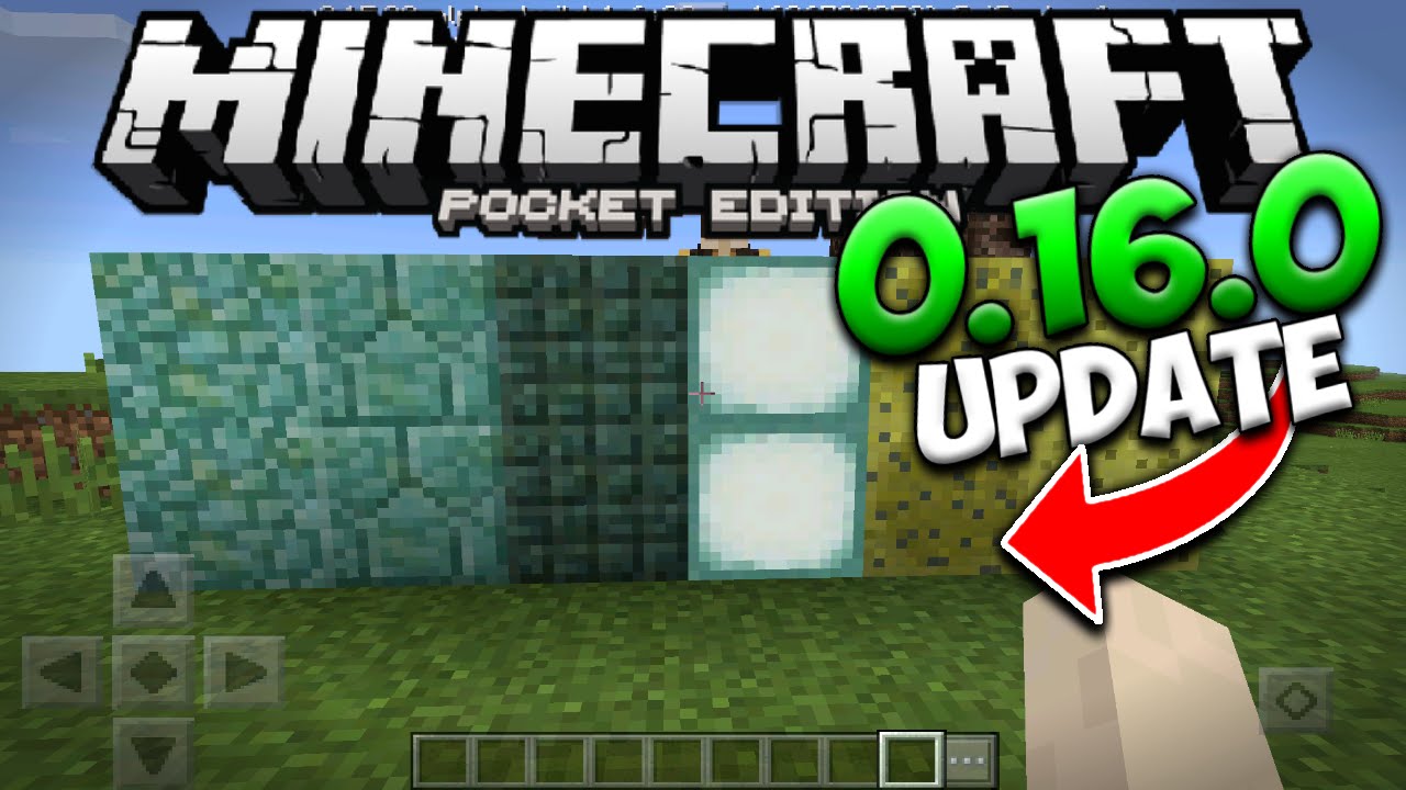 MINECRAFT PE 0.16.0 UPDATE RELEASE MCPE 0.16.0 Beta Build 1