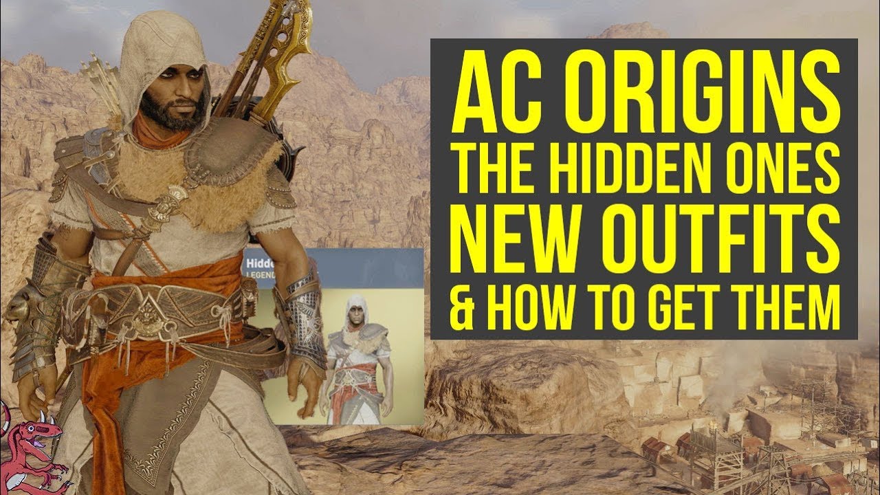 Assassin S Creed Origins Dlc New Outfits From The Hidden Ones How To