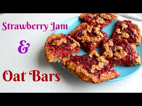 vegan-&-gluten-free-strawberry-jam-&-oat-bars-recipe